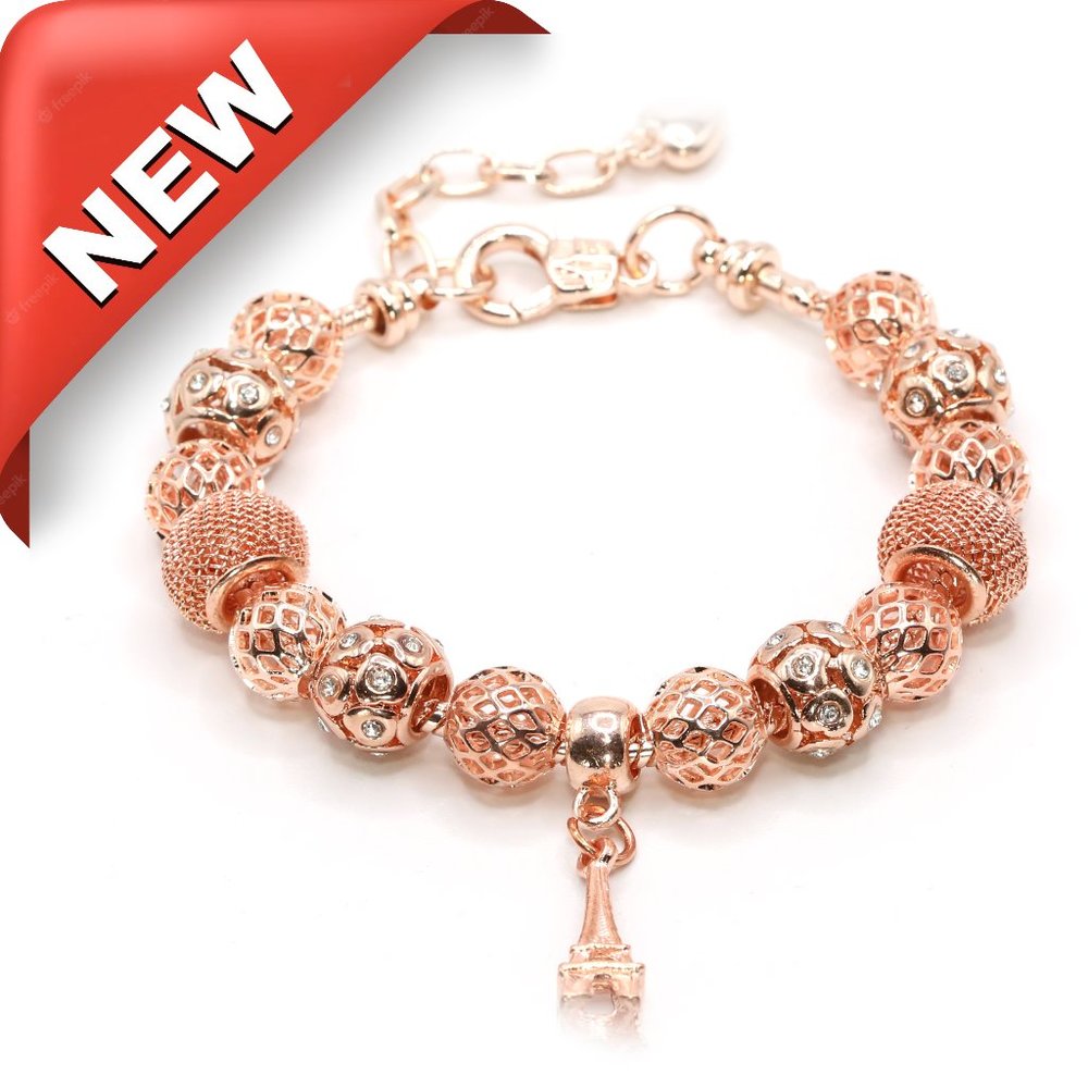 Charmed Life Bracelet: French Rose (#1047)